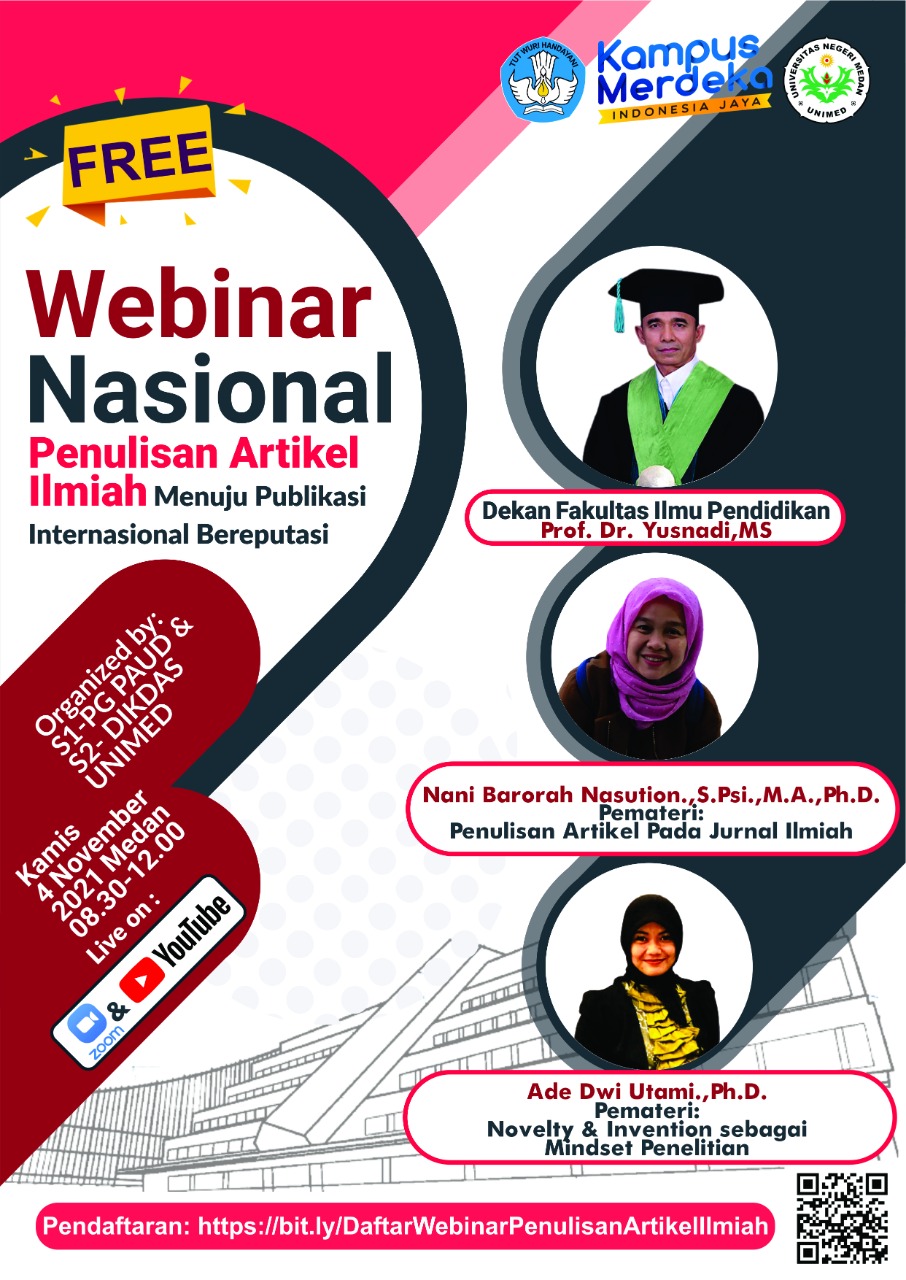 WEBINAR NASIONAL FIP UNIMED PENULISAN ARTIKEL ILMIAH MENUJU PUBLIKASI ...