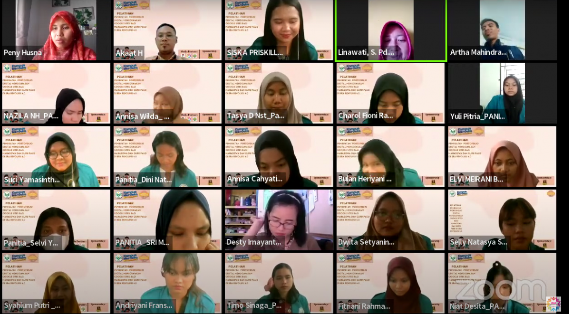 Pelatihan Pembuatan Portfolio Digital Menggunakan Google Site Bagi Mahasiswa dan Guru PAUD